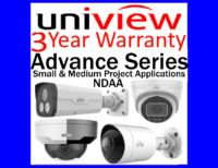UNV Uniview Advance Series Ai IP Cameras