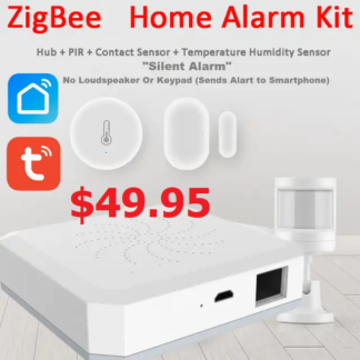 tuya zigbee Home Sensor Kit "Silent Alarm" Alert to Smartphone