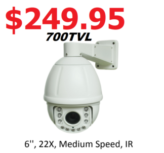 700TVL 22x PTZ Camera (Super HAD II SONY CCD)**ONSALE INSTORE Only $100 EACH)**