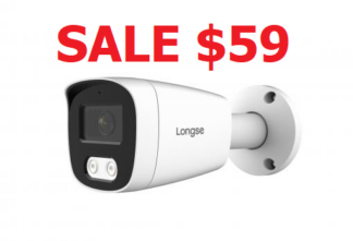 V247 / Bitvision App  4MP IP LED/Full Color At Night Fixed Bullet Network camera OnVif