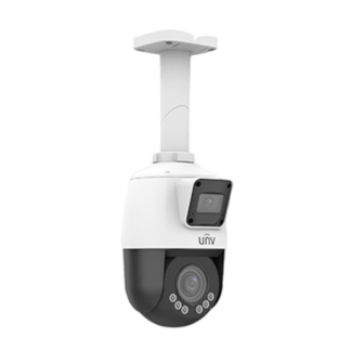 UNV Fixed Len + PTZ 2MP Lighthunter Dual-lens Network PTZ camera