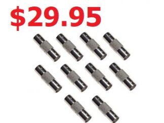 Speedex BNC Female to Female Extension Connector (10 pcs/pack)