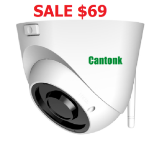 V247 / Bitvision App  Long Range Dome Camera Small 5MP 3.6mm onvif