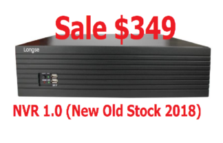 Longse 8Mp / Full 4K 8MP 64CH NVR 1.0 Rackmount (app Free IP)