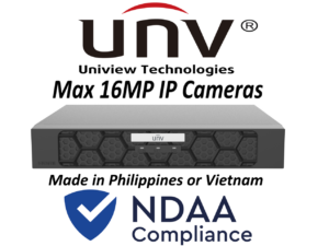 UNV 501 4-ch, 1 SATA interface, 1U, H.265&4K 4 PoE ports NDAA (3 Year Warranty)(Made in vietnam)