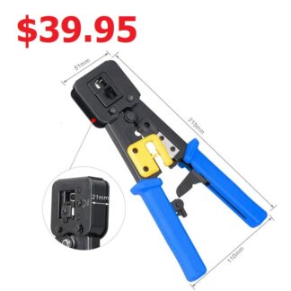 Multi-function Network Pliers Crimping for RJ45 Ethernet Cable Cat5E & Cat6