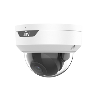 UNV 5MP LightHunter HD IR Fixed 2.8mm Dome Analog Camera, TVI/AHD/CVI/CVBS support, IP67, IK10, 3-Axis, Built-in mic UAC-D125-AF28M