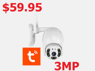 Cantonk AC74 Wifi PT Camera 3MP (Tyua App) $30
