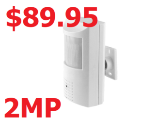 BNC Motion Detector Camera 2MP 1080P IMX327 Super Starlight (AHD/TVI/CVI: 2M@30fps/25fps)
