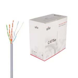 UNV CAT5e UL CMR (350 Mhz) 24AWG Riser 1000FT Pull Box Network Cable Option for White, Black and Grey