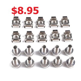 10pcs Nut and Screw Set Server Racks Accessories