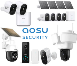 AOSU Solar / Battery Cameras / DoorBell / WIFI ****NOTE We Price Match On AOSU Cameras****