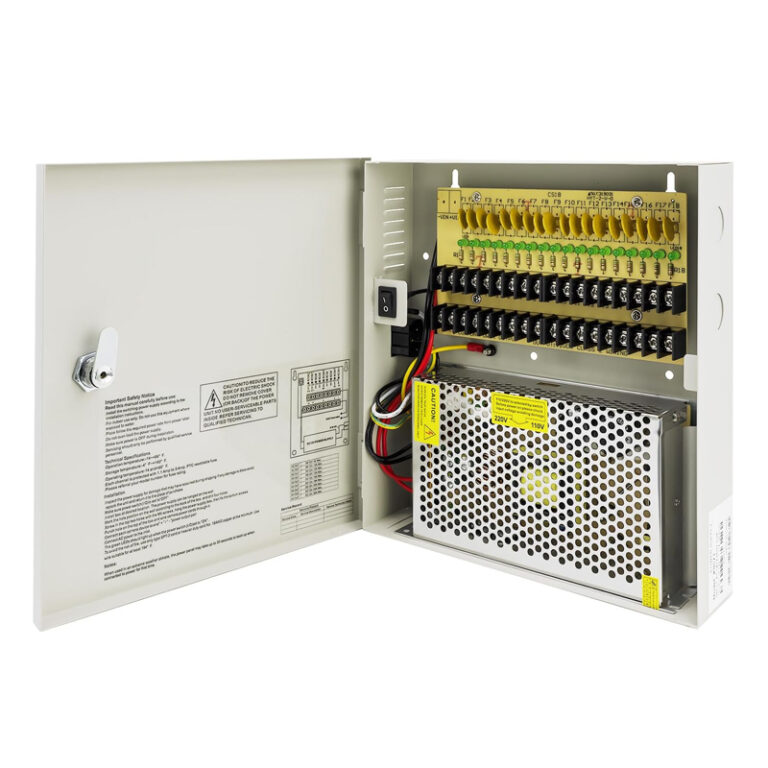 Computer Box Fuse 18 Port 12V 20A cUL Listed Power Box (PTC Fuse) – EyeSee Computers ...