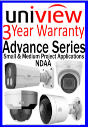 UNV Uniview Advance Series Ai IP Cameras