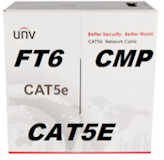 UNV Cat5E CUL CMP FT6 Plenum Rated)