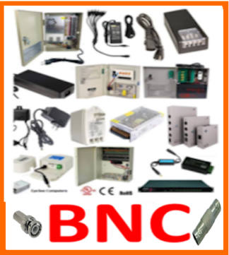 BNC Security Camera Accessories (Analog)