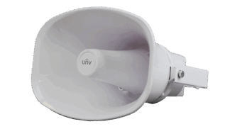 UNV Outdoor IP Speaker 130DB 30W POE  Active Deterrence Siren