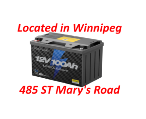 EcoFlow Lithium 12V 100Ah Deep Cycle LiFePO4 Battery **In Store pickup only in Winnipeg**