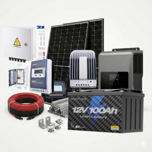 Solar Panels / Charge Controllers MPPT / LifePO4 battery