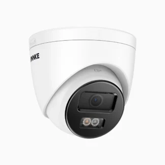 ANNKE Turret (OEM Hikvision Chip) C800 4K 8MP PoE Security Camera with Spotlight Color Night Vision, AI Human & Vehicle Detection, 24/7 Recording with Audio RTSP Onvif