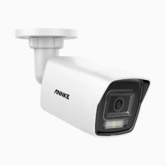 ANNKE Bullet (OEM Hikvision Chip) C800 4K 8MP PoE Security Camera with Spotlight Color Night Vision, AI Human & Vehicle Detection, 24/7 Recording with Audio RTSP Onvif